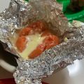NanaKitche's cooksnap of when they made BBQで丸ごとトマトとチーズのホイル焼き.