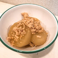 クックMLS2S3☆'s cooksnap of when they made 約10分！！大根とひき肉の煮物.