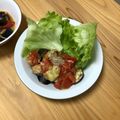 クック1KD549☆'s cooksnap of when they made バジル風味♡鶏とトマトとチーズ蒸し.