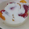 くいむし's cooksnap of when they made 母が作る✿懐かしのヨーグルトババロア.