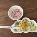 ななな1023's cooksnap of when they made 離乳食中期〜☆いちごのフルーチェ風.