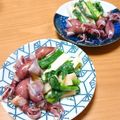 1655's cooksnap of when they made ☆わけぎとホタルイカのぬた酢味噌あえ☆.