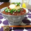 ダイナマイト漆黒's cooksnap of when they made 漬け刺しキムチ丼.