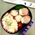 ふたごゆき's cooksnap of when they made お弁当に!竹輪のクルクル巻ウィンナーIN.