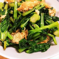 ☆motsu☆'s cooksnap of when they made かき菜と油揚げの炒め煮！.
