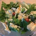Yokchina's cooksnap of when they made カニカマとレタスのサラダ.