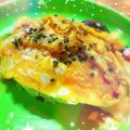 aちば's cooksnap of when they made ＊ふわふわ和風オムライス＊.