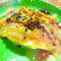aちば's cooksnap of when they made ＊ふわふわ和風オムライス＊.