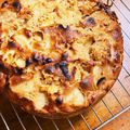  kikki's cooksnap of when they made ワンボウルσりんごケーキσ.