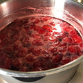 ごめっきー's cooksnap of when they made ごろっと果実の☆いちごプリザーブジャム.