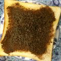 TeaMuffin's cooksnap of when they made ココアトースト 簡単です。.