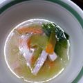 なっちゃん３１１'s cooksnap of when they made チンゲン菜のおかずスープ.