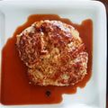 もんすけまま's cooksnap of when they made 一味違う☆豚挽肉の照り焼きハンバーグ.