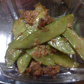 ☆みやこママ☆'s cooksnap of when they made 簡単♪美味♫きぬさやとおかかのマヨ炒め♡.