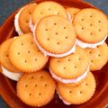 elsworld's cooksnap of when they made マシュマロサンドクッキー.