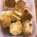 かえる3344's cooksnap of when they made 糖質オフ　簡単おからチーズチップス.