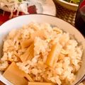 ひさピー's cooksnap of when they made 春の香りたけのこご飯.
