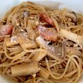 happymogu's cooksnap of when they made きのこのスパゲティ.