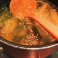 kmcats's cooksnap of when they made もやし えのきピーマンのピリ辛中華スープ.