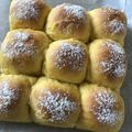 コテツ☆ママ's cooksnap of when they made ふわっふわ♪かぼちゃミルクちぎりパン.