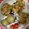 ナガサキさん's cooksnap of when they made 納豆うどんお焼き☆離乳食後期、完了期にも.