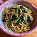 niccco's cooksnap of when they made 簡単　ベーコンとほうれん草の和風パスタ.