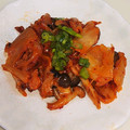 なめこおろし's cooksnap of when they made しめじとキムチのチーズ炒め.
