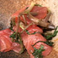 ＦＵＪＩＦＵＪＩ's cooksnap of when they made マグロの切り落としとセリでオツマミ！.