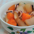 umemodoki's cooksnap of when they made 3ステップ15分で♪いかと大根の煮物.