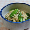 umemodoki's cooksnap of when they made えのきとスナップえんどうのあっさり煮.