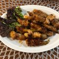 Macchia–to's cooksnap of when they made 長ねぎの甘辛豚肉巻き.