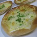 たべたいち's cooksnap of when they made 餃子の皮で♡オニオンチーズの♥簡単ピザ♡.
