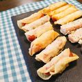 あゆまんま♪'s cooksnap of when they made ❁ウィンナーチーズの餃子の皮巻き❁.