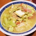 とまりよ's cooksnap of when they made キャベツとウインナーのカレー塩らーめん.