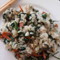 カクヨ's cooksnap of when they made ほっこり味のツナとほうれん草のチャーハン.