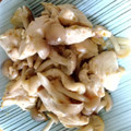 stillwater's cooksnap of when they made キノコとチキンの柚子胡椒炒め.