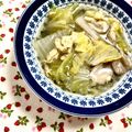 ふたごゆき's cooksnap of when they made とろとろ白菜の中華卵スープ.