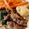 カクヨ's cooksnap of when they made 栄養バランス最高！簡単ビビンバ.