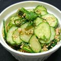 ◯usa◯'s cooksnap of when they made 簡単！ツナとキュウリと大葉の胡麻サラダ＊.