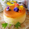 みっちょchan's cooksnap of when they made ふっくら割らずに♪絶品スフレチーズケーキ.