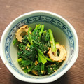 クックNKUA3K☆'s cooksnap of when they made 【 ちくわとほうれん草のごまあえ 〗.