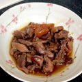 アサりょうちん's cooksnap of when they made 砂肝煮♪ (梅干し入りの甘辛煮).