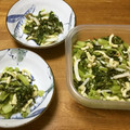 おはなすき's cooksnap of when they made 簡単♪常備菜☆蕪の葉と揚げと竹輪の煮物.