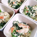♡ＲMY♡mom's cooksnap of when they made レンジ ほうれん草 白和え 絹ごし豆腐.
