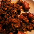 ポポポポポフィ〜♡'s cooksnap of when they made 卵とウインナーのカレー炒め♪.