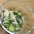 みぃくんのママ's cooksnap of when they made きゅうりとえのきのごま酢.