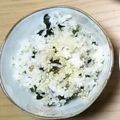 みぃくんのママ's cooksnap of when they made 包丁不要！じゃことわかめの炊き込みご飯！.