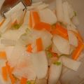 みほっこさん's cooksnap of when they made すぐできる✿たくあん風浅漬け.