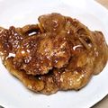 みぃくんのママ's cooksnap of when they made *豚ロースからし焼き*.