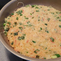 yukoko☆'s cooksnap of when they made 香ばし桜えびのネギだく素麺お焼き.